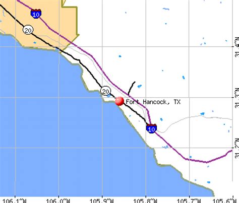 Fort Hancock Texas Map | Printable Maps