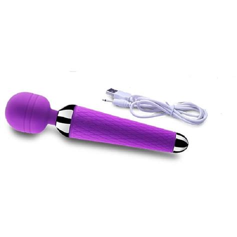 Funzone Powerful Microphone Wireless Rechargeable Av Wand Vibrator Dildo Sex Toy For Women P