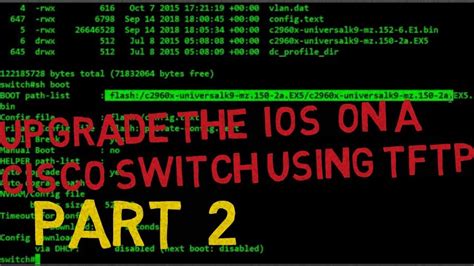 How To Update IOS On Cisco Switch Part2 Upgrade IOS From Web And USB