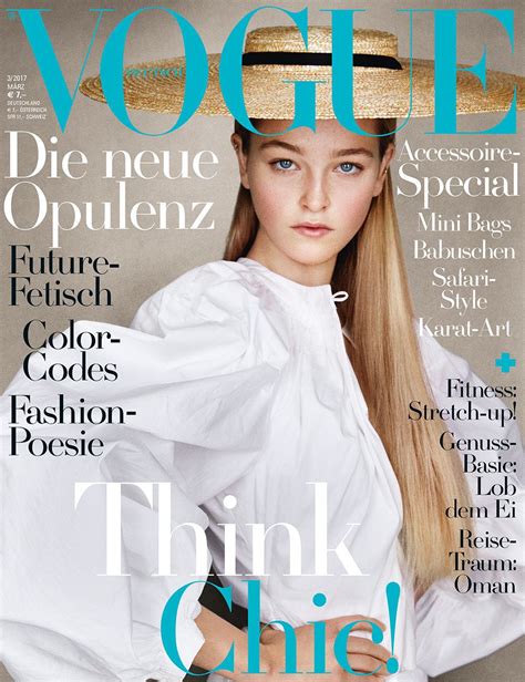 Jean Campbell In Vogue Vogue Germany Fashion Magazine Cover Vogue