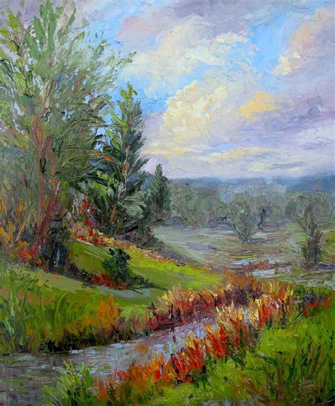 Sheri Jones Daily Painting Journal Low River Color By Sheri Jones