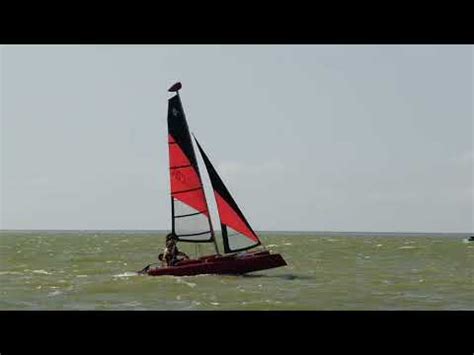 Kanukassel Tv Windsurfen Katsegeln In Makkum Am Ijsselmeer Clip