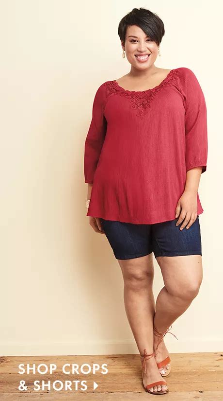 Women's Plus Size Tops & Blouses: 0X-5X | Catherines