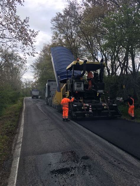 Iniziati I Lavori Sulla Provinciale 10 Bivio Vergini Civitanova Marche