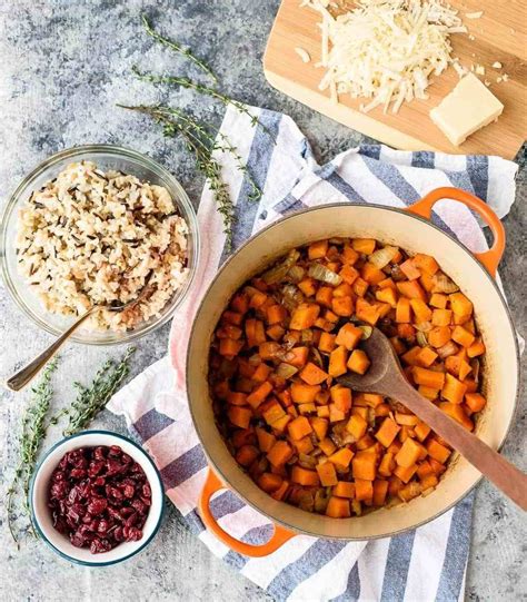 Butternut Squash Takes This Easy Chicken And Wild Rice Casserole Over The Top Gluten Free