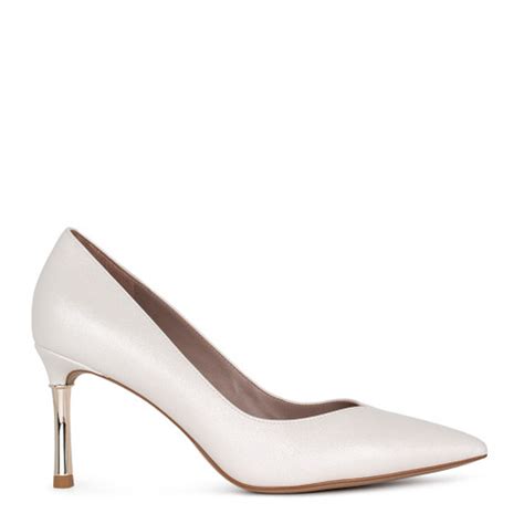 white leather stiletto heels tj collection