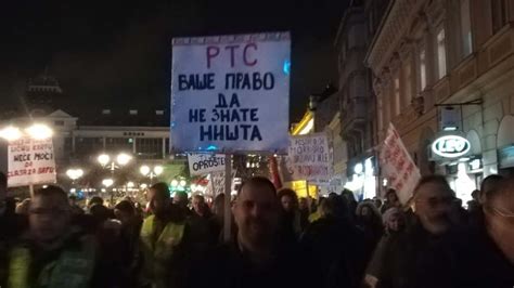 Protesti u više gradova Srbije VIDEO FOTO Politika Dnevni list Danas