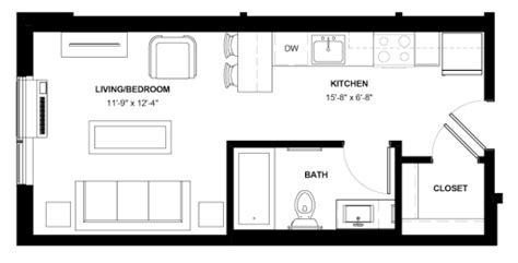 Luxury Apartment Floor Plans In South Minneapolis The Central Apartments