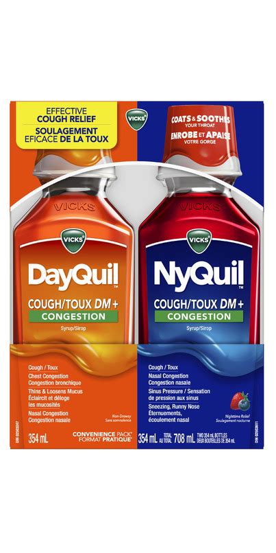 Buy Vicks DayQuil NyQuil Cough + Congestion Combo Pack at Well.ca ...