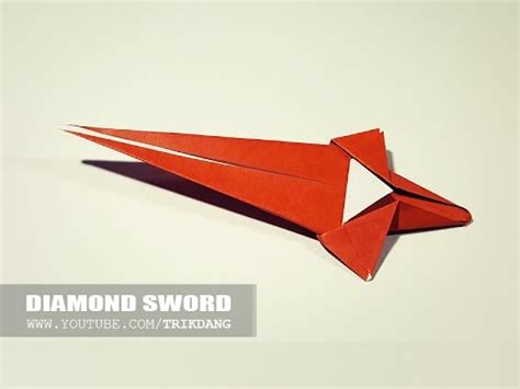 Origami ideas: Origami Sword Easy Step By Step