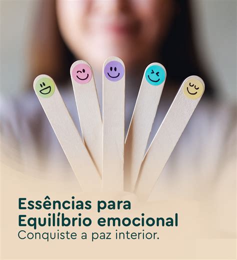 Equilíbrio emocional Essências para o equilíbrio emocional