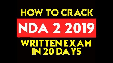 Nda November Days Strategy How To Crack Nda Math In Days