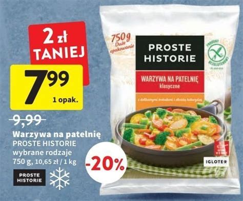 Promocja Warzywa Na Patelni Klasyczne Iglotex Proste Historie W