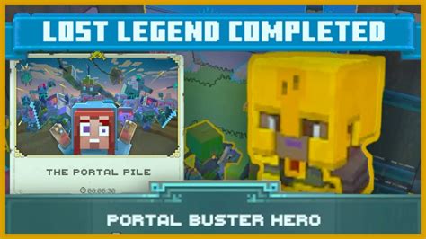 Lost Legend Portal Pile All Waves Guide Minecraft Legends Myths