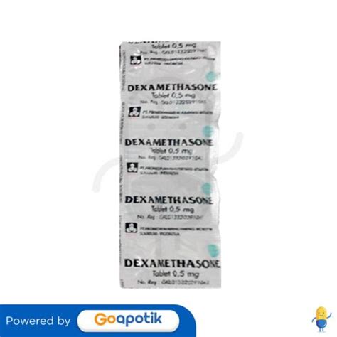 Dexamethasone Promedrahardjo Mg Strip Tablet Kegunaan Efek