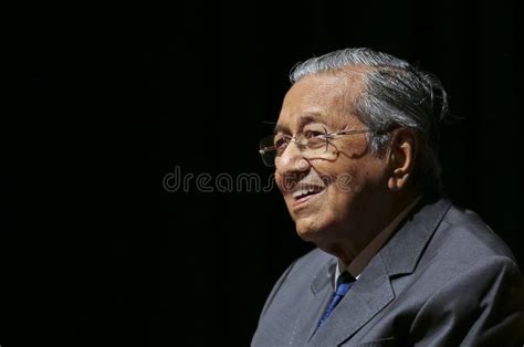 Tun Dr Mahathir Bin Mohamad Editorial Photography Image Of Renowned