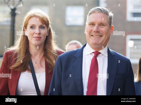 London UK 05th Sep 2023 Sir Keir Starmer R And Deputy Leader