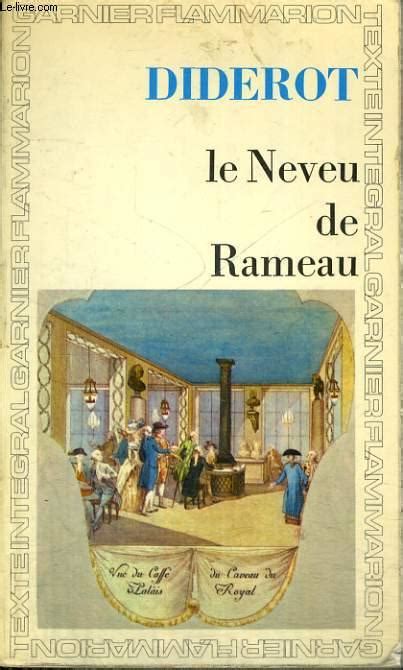 LE NEVEU DE RAMEAU Von DIDEROT Bon Couverture Souple 1973 Le Livre