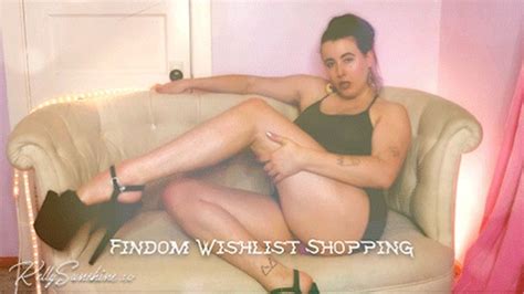 Findom Wishlist Shopping Goddess Kelly Sunshine Clips4sale