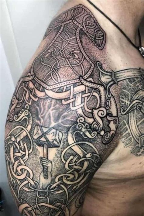 30 Best Shoulder Tattoos For Men Coolest Designs And Ideas Mens