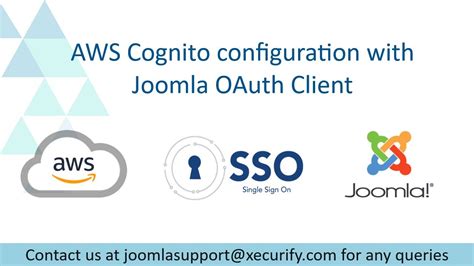 Aws Cognito Login Using Joomla Oauth Client Aws Cognito Single Sign