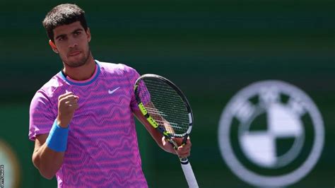 Indian Wells Progress Carlos Alcaraz Storms Into Quarterfinals