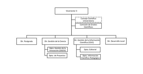 Organigrama De La Dirección De Ciencia E Innovación Tecnológica
