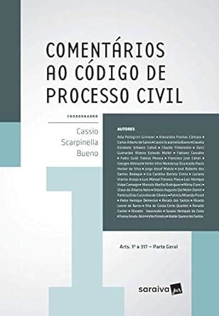 Amazon co jp Comentários ao Código de Processo Civil Artigos 1º a 317