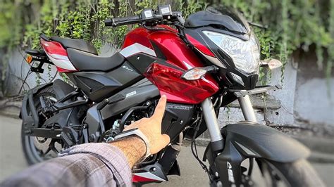 Ye Hai 2023 New Pulsar NS160 Red Detailed Review On Road Price