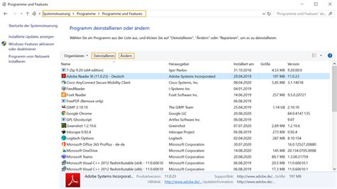 Programme In Windows 10 Deinstallieren Anleitung Und Tipps