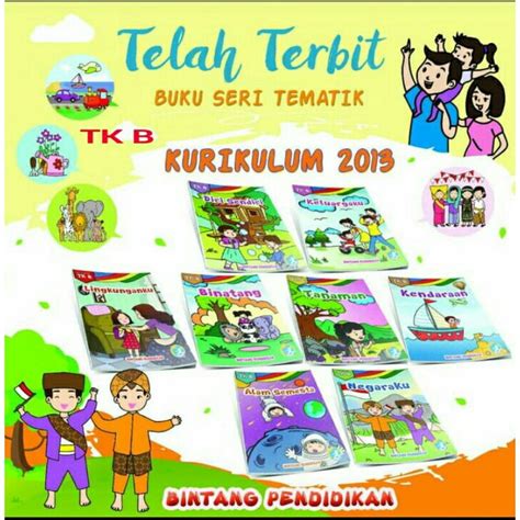 Jual Buku Paket Tematik Tk A Dan B Buku Paud Buku Paket Belajar Untuk