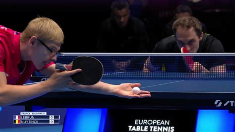 Felix Lebrun Vs Cedric Nuytinck Qf European Team Championships