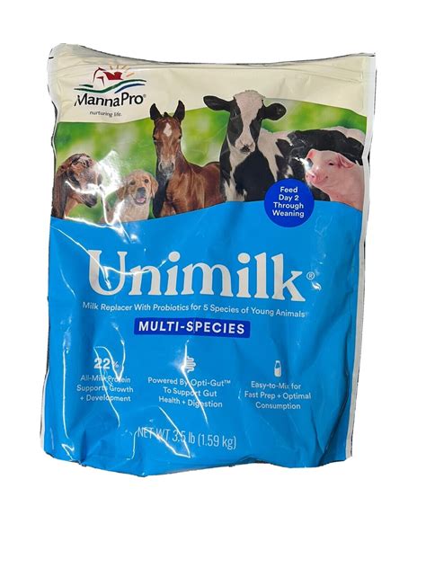 Manna Pro Unimilk Multi Species Milk Replacer Great For Puppies