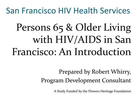 Ppt San Francisco Hiv Health Services Powerpoint Presentation Free