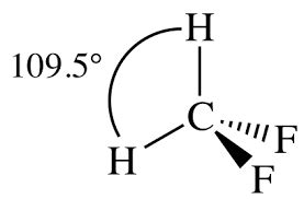 CH2F2 Lewis Structure Molecular Geometry Hybridization And Polarity