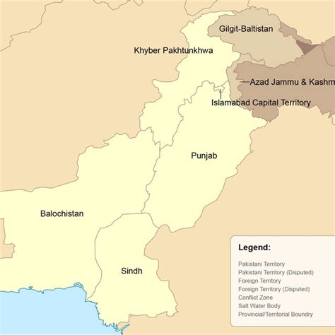 4 Provinces Of Pakistan