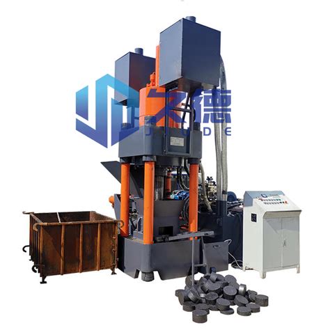 Vertical Hydraulic Metal Briquette Press Machine Zhengzhou Jiude