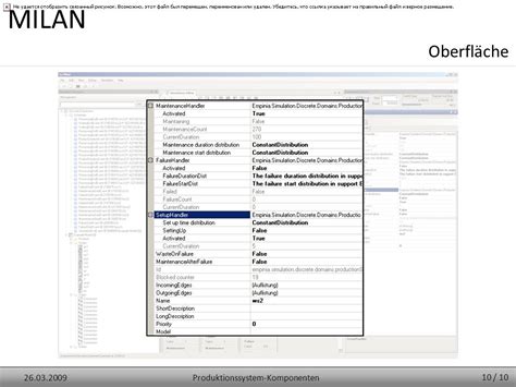 Entwicklung Von Produktionssystem Komponenten Zur Stoffstromsimulation