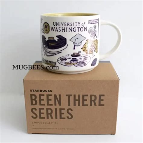 Starbucks University Of Washington Ceramic Cup Mug