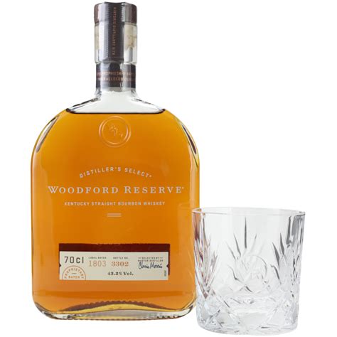 Woodford Reserve Distillers Select Bourbon Whiskey 43 2 0 7l Tumbler