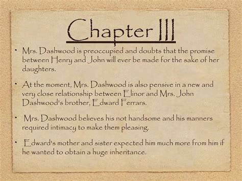 Chapters I-V Sense and Sensibility | PPT | Bereavement | Family and