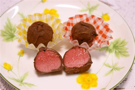 生チョコから作る いちごのトリュフ♡ By さはまる 【クックパッド】 簡単おいしいみんなのレシピが355万品