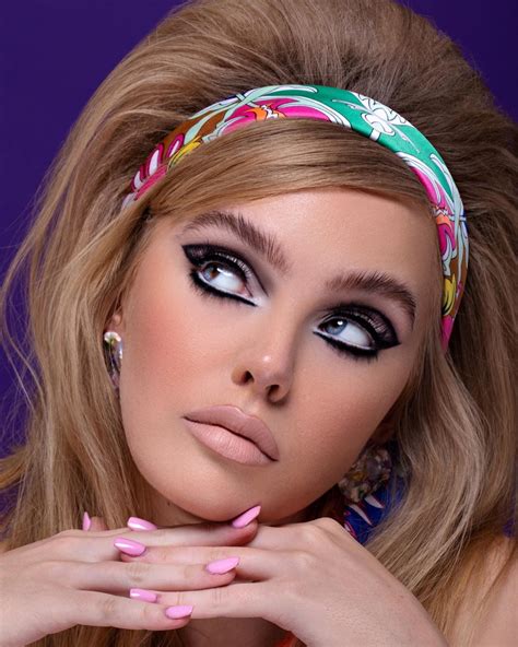 S S Makeup Look Serena Bentley Sharon Tate Inspired In