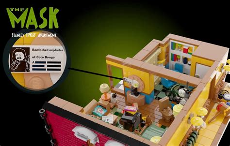 Lego Ideas Feature The Mask Stanley Ipkiss Apartment The Brick Post