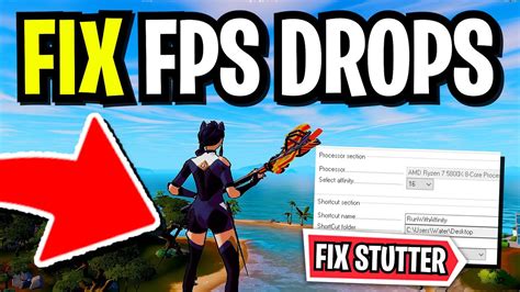 Fortnite Increase Fps Fix Stutter And Frame Drops On Low End Pc Guide