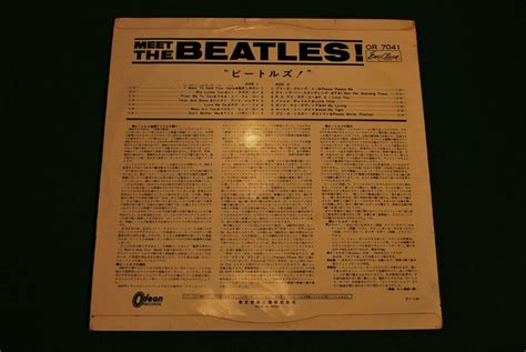 Popsike Beatles Meet The Beatles Japan LP 1 Press Von 1964 Red