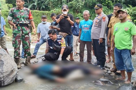 Warga Cigudeg Bogor Digegerkan Penemuan Jasad Pria Di Bantaran Sungai