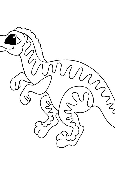 Velociraptor Para Colorir Reservationwoman