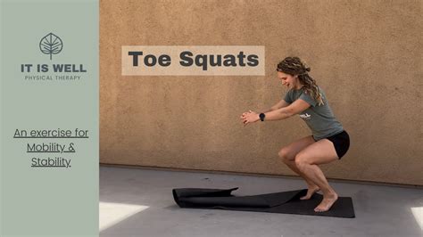 Toe Squats Heel Elevated Squats Youtube