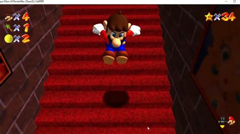 Saltando Las Escaleras Super Mario 64 Pc Port Render 96 Youtube